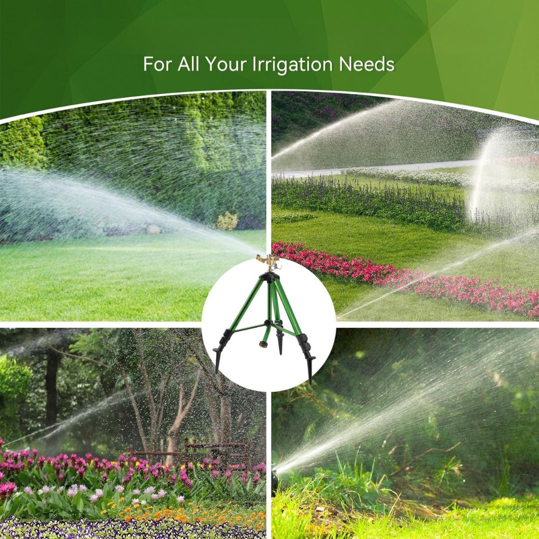 AquaReach™ – Tripod Lawn Sprinkler Pro