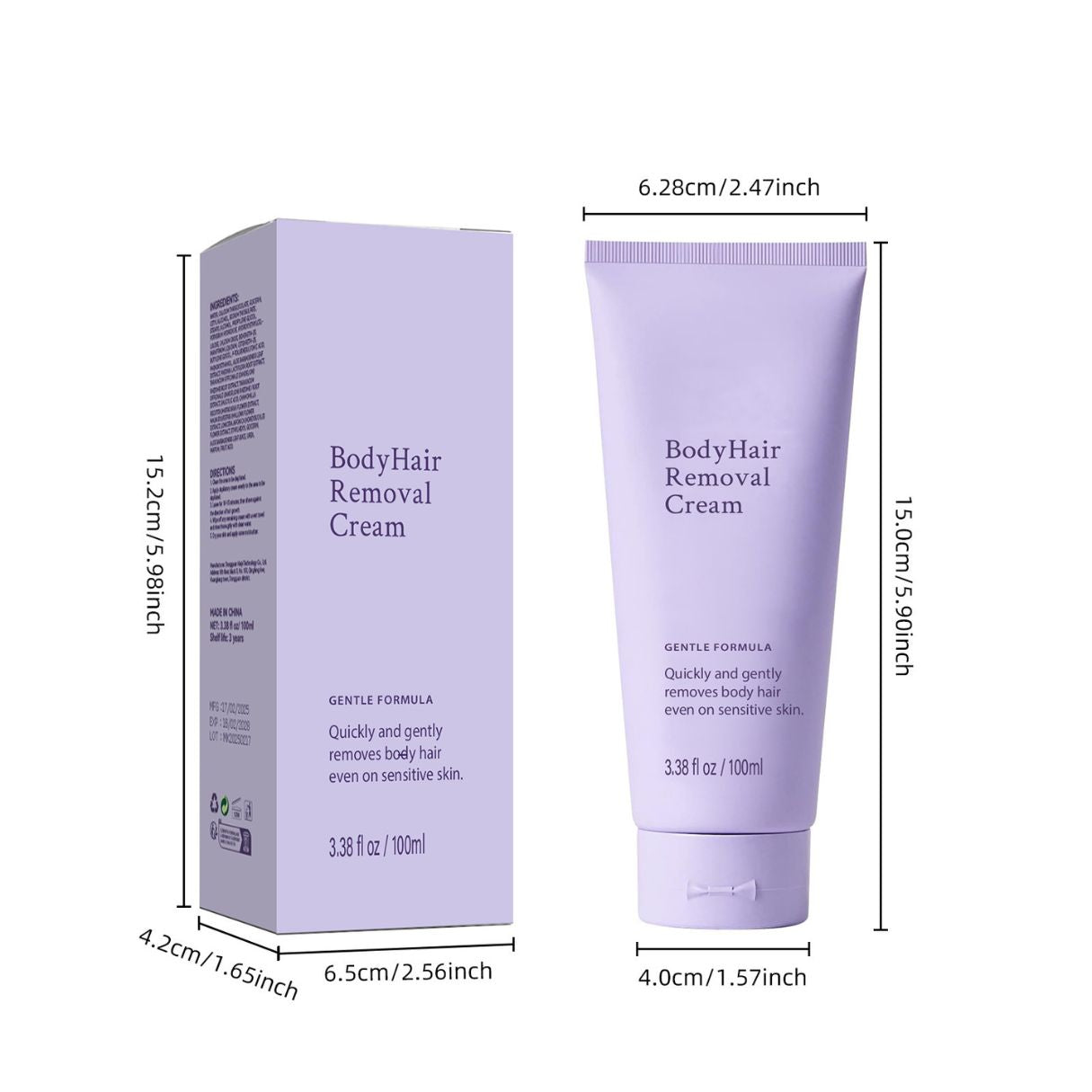 BareBliss™ - Body Hair Removal Cream