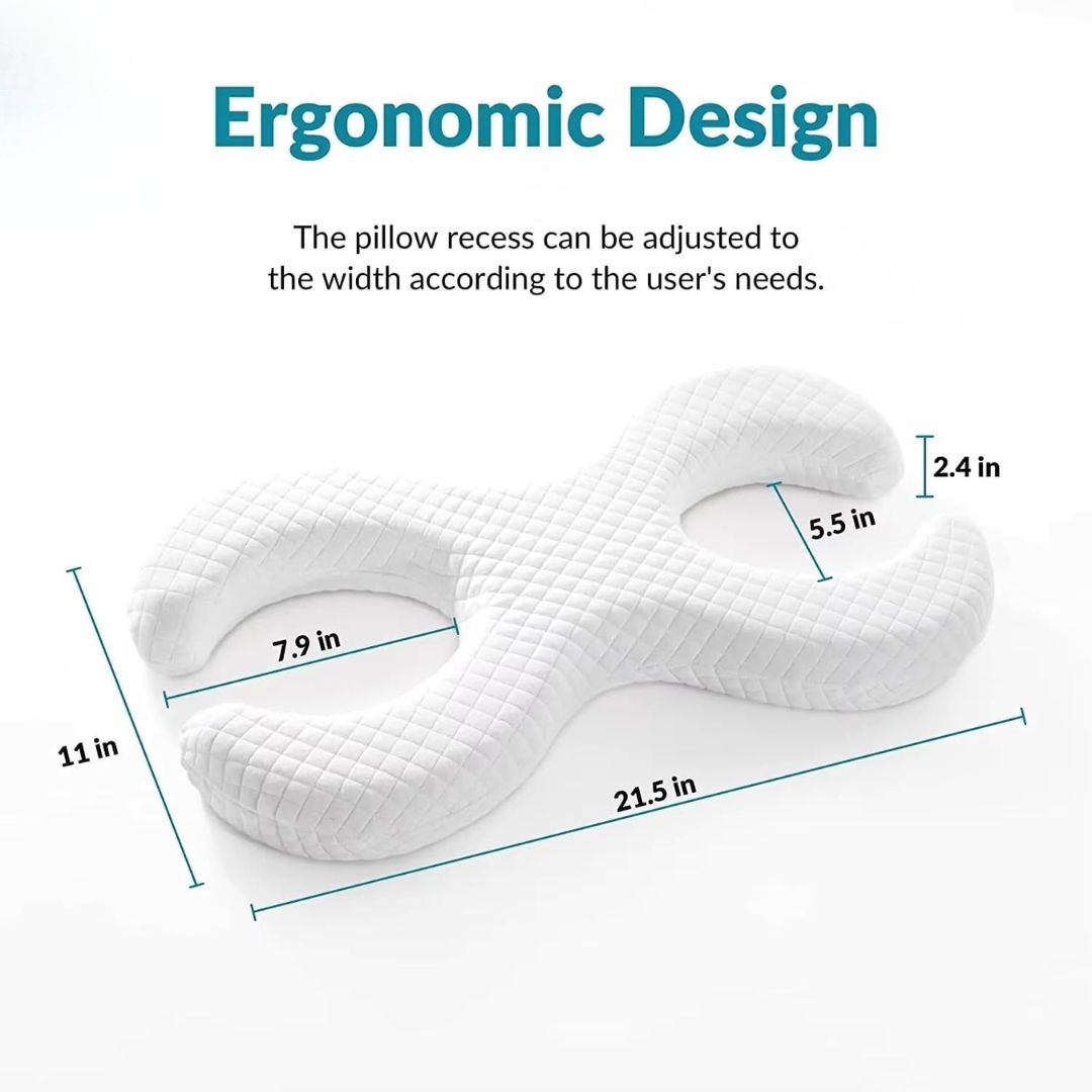 BeautyRest™ – Anti-Wrinkle Side Sleeping Pillow