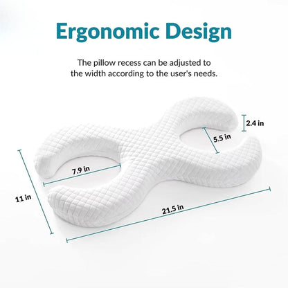 BeautyRest™ – Anti-Wrinkle Side Sleeping Pillow