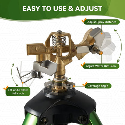 AquaReach™ – Tripod Lawn Sprinkler Pro