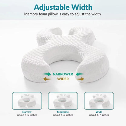 BeautyRest™ – Anti-Wrinkle Side Sleeping Pillow